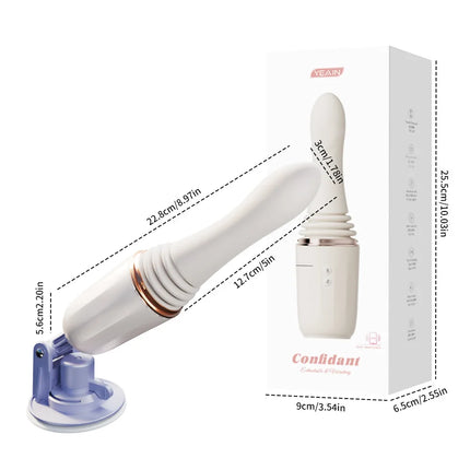 APP Control Sex Machine Thrusting Dildo Vibrator 7 Powerful Telescopic Vaginal Stimulator Soft Silicone Adult Sex Toys for Women