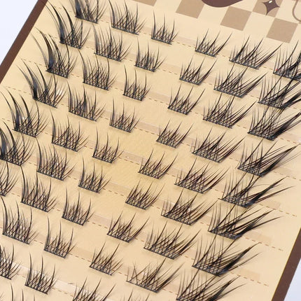 Flying Fox Single False Eyelash Individual Cluster Lash Extension Segmented Natural Fox Eyes Effect Lashes Makeup Cosmetics New