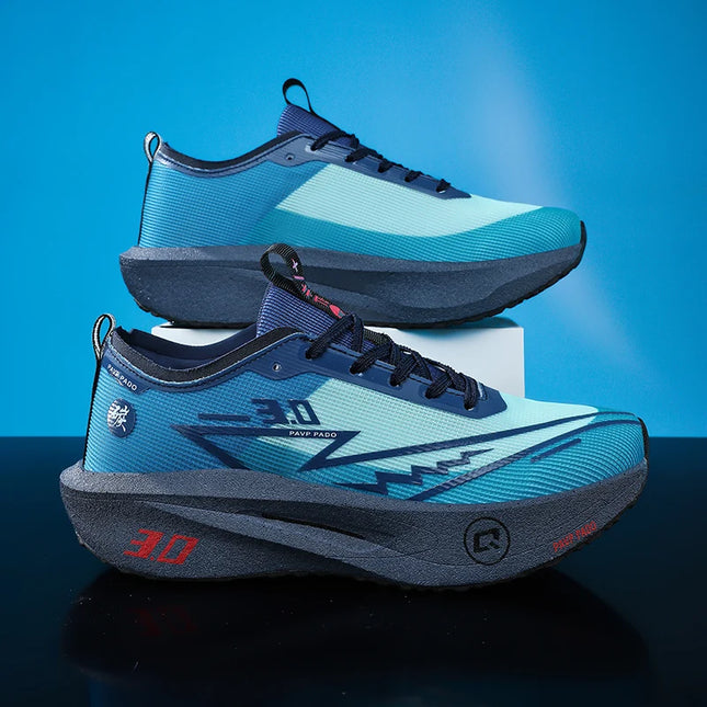 Men Running Shoes Carbon Board Marathon Speciality Sports Breathable Lightweight Women's Comfortable Athletic Sneakers