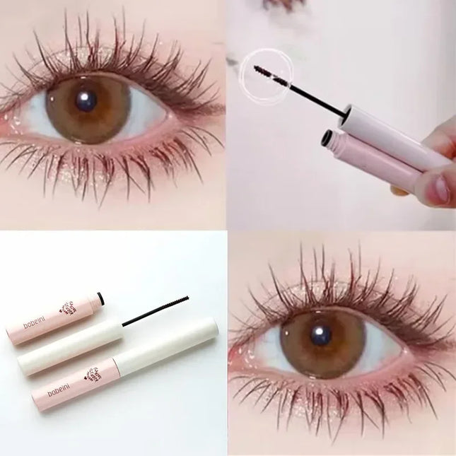 Makeup Full Size Korean Black Brown Mascara Lengthens Eyelashes Extra Volume Waterproof Natural Lashes Female Professional