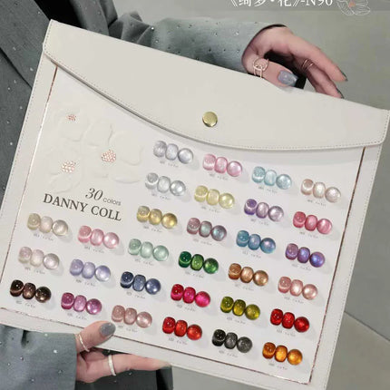 New Cat Eye Gel Nail Polish Collection Set With Free Display UV LED Gel Polish 9D Magnet Cat's Eye Magenetic Gel 30pcs/set 15ml