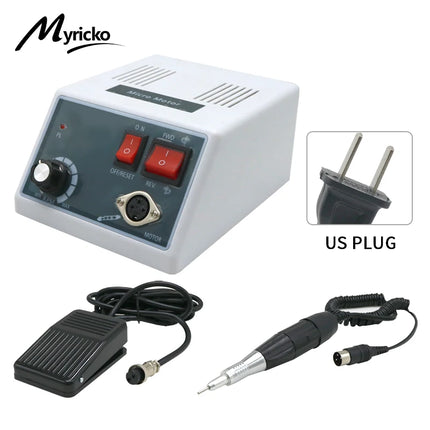 Myricko Dental Polishing Micro Motor Handpiece 35000 RPM for Marathon Micromotor Machine Dental Lab Polishe