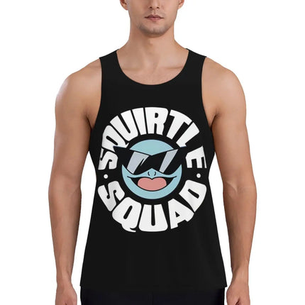 Pokemoned Gym Gengar Compression Muscle Tank Top Mens Gym Sleeveless Tees Sports Wear Male Bodybuilding Fitness Training Vest