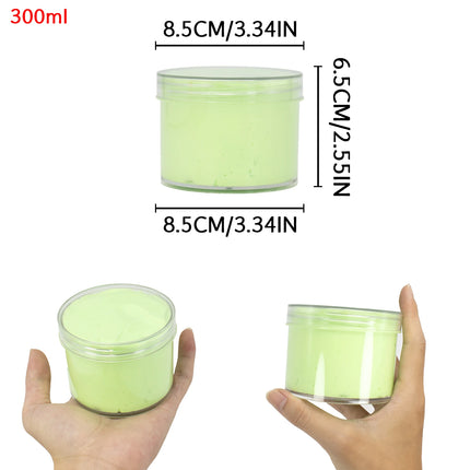 70ml/300ml Frog Fluffy Butter Slime Set Scented Slime for Kids Party Favor and Christmas Gift Putty Complete with Slime Charms