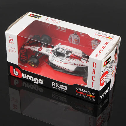 Bburago 2025 F1 1:43 Red Bull RB21 Japanese GP Formula Car Static Die Cast Vehicles Collectible Model Racing Car Toys