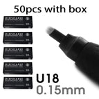50pcs U18 0.15mm