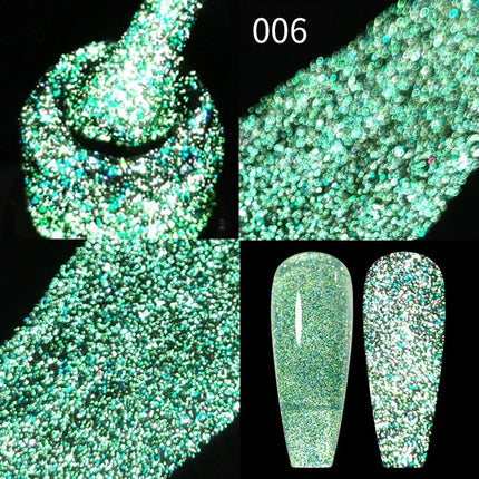 10ml Flamingo Red Magnetic Cat eye Gel Gemstone Glitter Cat Eye Gel Polish Semi-permanent UV LED Cateye Nail Varnish Manicure#GY