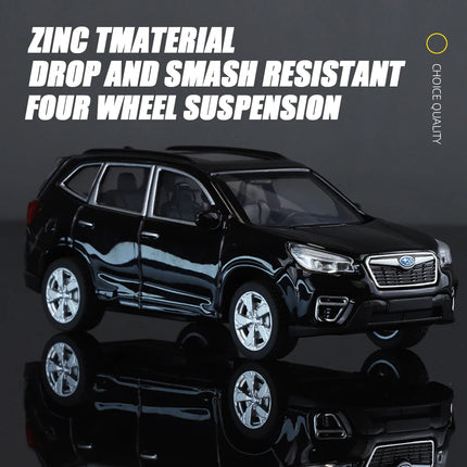 2025 1/43 Scale Subaru Forester WRX STI Sports Cars Alloy Diecast Metal Classic Model Toy Kid Exquisite Gift Collection Decorati