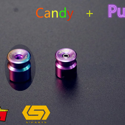 JSM Hobby TITANIUM Battery Grips with bullet plugs 4/5mm