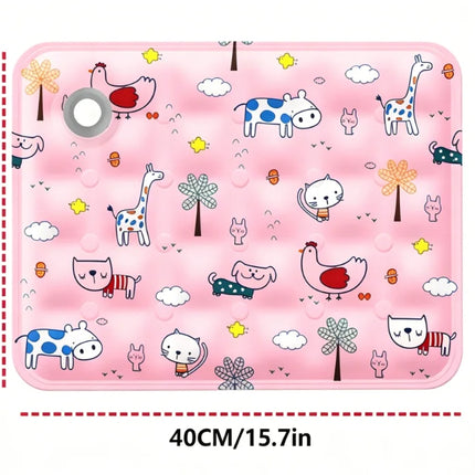 Pet Cooling Mat, Dry Ice Water Injection Cool Pad, Waterproof Wear Resistant, Summer Heat Relief Cooling Cushion for Dogs & Cats