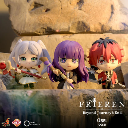 Hot Toys Frieren COSBI Blind Box Mini Figure Anime Doll Trendy Toy Action Figure Desktop In-Vehicle Ornament Mystery Box Gift