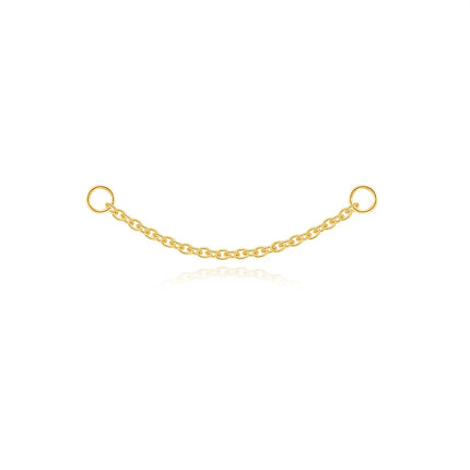 CANNER 1PC 925 Sterling Silver Chain Tassel Piercing Earrings Chain Charm Accessories For Woman Shiny Earring Fine Jewelry Gift