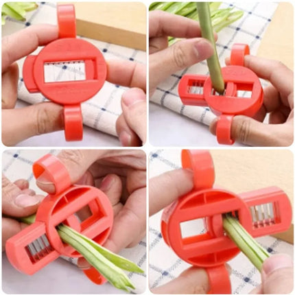 Multifunctional Vegetable Fruit Potato Green Bean Peeler Blade Radish Slicer Kitchen Tool Stainless Steel Bean Shredder Shredder