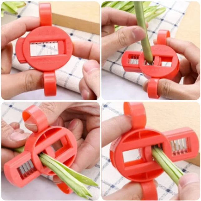 Multifunctional Vegetable Fruit Potato Green Bean Peeler Blade Radish Slicer Kitchen Tool Stainless Steel Bean Shredder Shredder