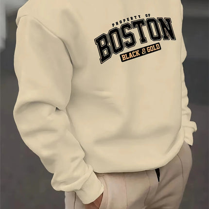 3D Letter Print Sweatshirt / Sweat Lettres 3D