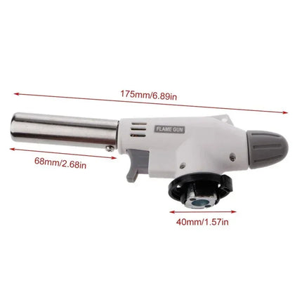 Outdoor Butane Burner Flame Gas Torch for Camping Barbecue Baking Metal Welding Heater Lighter Flame Gun for Cooking