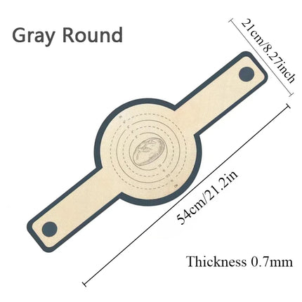 Reusable Silicone Bread Sling for Dutch Oven Baking Mat Long Handles Non-Stick Liners for Transferable Dough Pastry Supplies