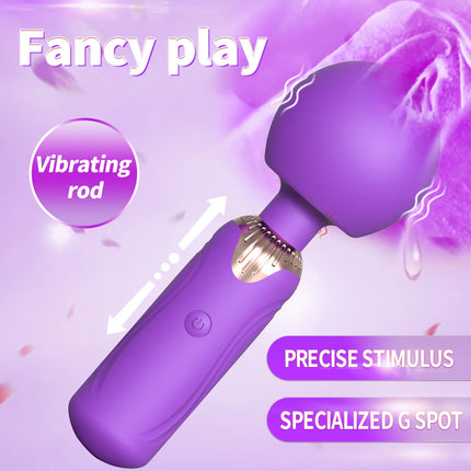 FF new women's masturbator strong head AV vibrator female multi frequency vibrator small massage stick adult female utensil