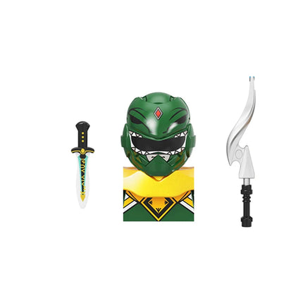KF1570 KF6477 Mini Force Movie Series Powered Soldiers Building Blocks Warrior Ranger Assemble Bricks Action Figures Toy  Gifts