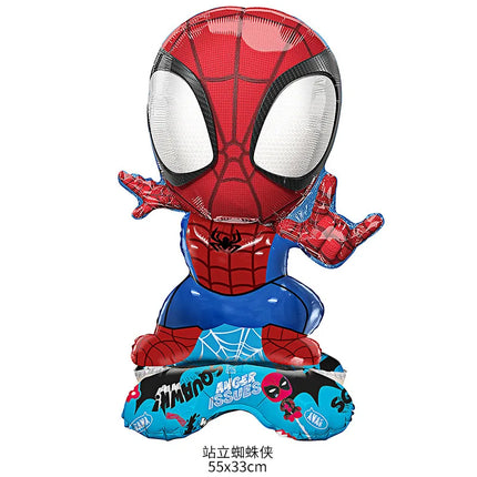 Spidey And His Amazing Friends Happy Birthday Party Decorations SpiderMan Theme Balloons Supplies Tablecloth Tableware Kids Gift