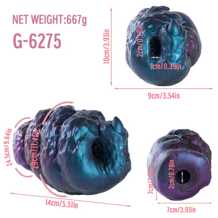 SMMQ Monster Claw Silicone Stroker Single Channel Masturbator Realistic Vaginal Pocket Male Fetish Adult Toy