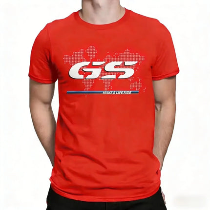 2026 Summer New Cotton T-Shirt For BMW Fans Motorrad R1250GS Motorcycle Men Hip Hop Streetwear Unisex Tops oversized t shirt