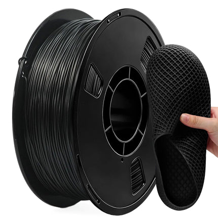 TPU Black Flexible Filament 250g 500g 1Kg 3D Printer Filament Printing Roll FlexMaterials tpu black 1.75mm