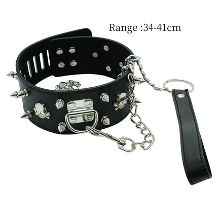 Erotic Charm Colorful Dog Hood with Slave Bondage Rivets Traction Pet Play Collar for Couple BDSM Cosplay Flirting Adult Sex Toy