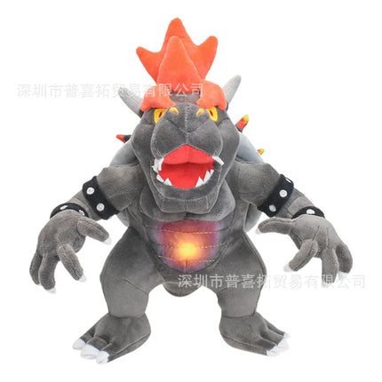 2026 Wonder Bowser Turtle Jr Plush Doll Toy Anime New Peripheral Plush Toy Bowser King Bowser Plush Toy Boy Birthday Gifts