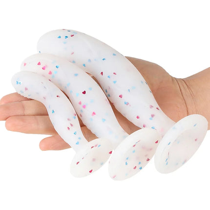 Silicone Anal Dildo Butt Plug Prostate Massager Anal Beads Stimulation G-spot Clitoral Erotic Adult Sex Toys for Men Women Gay