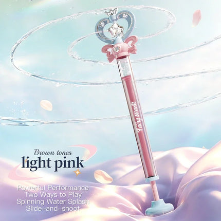 Magic Fairy Wand Water Gun  Summer Water Play Toy Dual Mode Water Cannon for Kids Adults Birthday Gift for Water Battle Outdoor