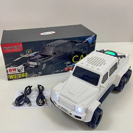 Portbable Wireless Speaker Car Shaped Model Support USB TF Card Aux TWS Handfree Stereo Surround Boombox Caixa De Som Bluetooth