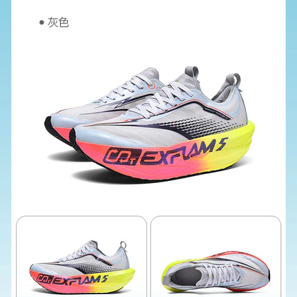 New Cushioning Running Shoes For Men Suitable Heavy Runners Lace Up Sports Women Non-slip Outdoor Athletic Male Sneakers
