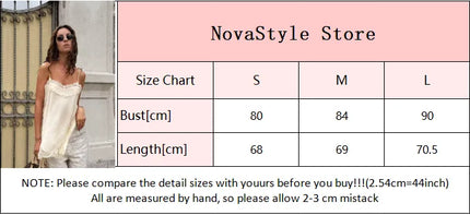 Women Lace Patchwork Sling Top Sexy V-neck Sleeveless Side Split Solid Color Vest 2025 New Summer Lady Party Vacation Tops