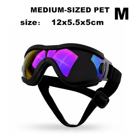 UV Protective Goggles for Dogs Cat Sunglasses Cool Protection Eyewear for Small Medium Dogs Outdoor Riding Pets Accessory