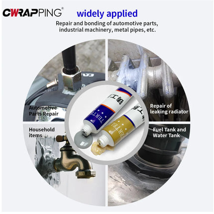 Adhesive Glue High Temperature Sealant Construction Materials for Home Repair Paint Metal Magic AB A Plastic Wood B Strong Glue