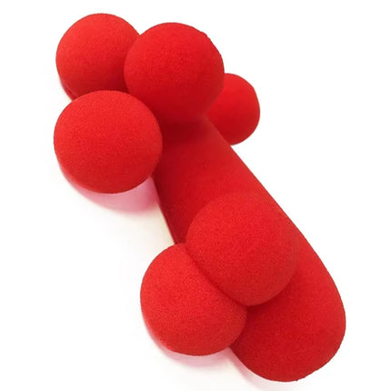 Sponge Ball Magic Toy Standing Figure with Funny Design Hilarious Sponge Buddy Street Prank Close-up Magic tricks Props