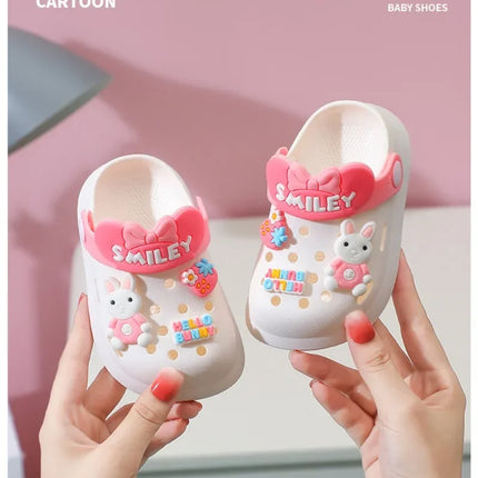 Slippers Baby Shoe Sandals Mules Breathable Boys Girls Sandals with Soft Sole for Indoor Outdoor Activities and Anti-Slip Design