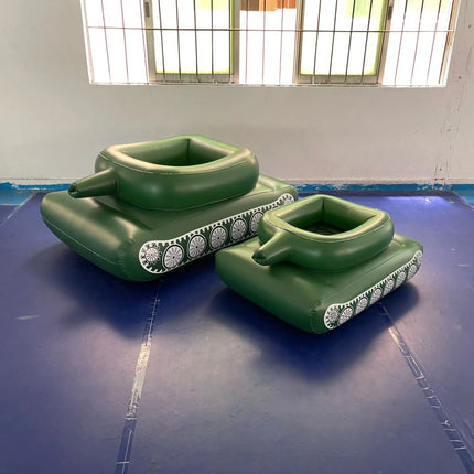 Inflatable Toys Water Spray Tank Water Battle Toy TANK Pool Party Splashing Water Spray Car Swimming Circle Inflatable Toy