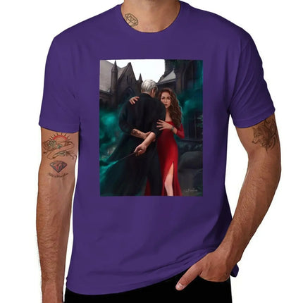 New manacled dramione T-Shirt cute tops plus size tops sports fans anime figures heavy weight t shirts for men