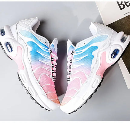 Casual Breathable Running Shoes Men's Large Size Outdoor Sports Sneakers Fashionable Korean Style Couple Matching Footwear