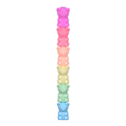 1pcs Creative 5 Color Highlighter Cartoon Cute Shape Highlighter Creative Students Make Hand Account Marker