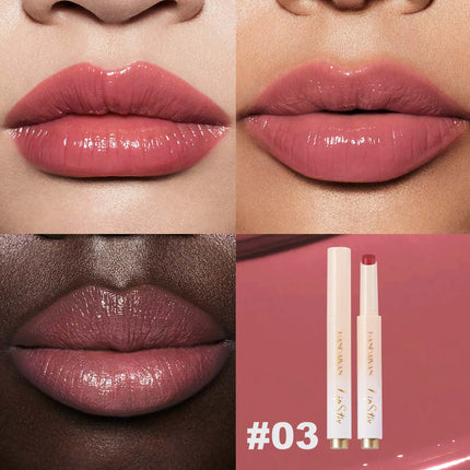 Long Lasting Press On Lipstick Jelly Mirror Tint Lip Gloss Smooth Honey Texture Moisturizing Lip Makeup Stix