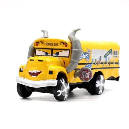 Cars Toys- Lightning McQueen Jackson Storm Chick Hicks Diecast Container Truck Metal Alloy Model Peripheral Toys Birthday Gifts