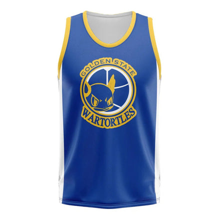 Bandai Pokémon Basketball Team Jersey Best Numbers Option Anime Adult Kids Vest Summer Quick-dry Comfy Athleisure Gym Workout