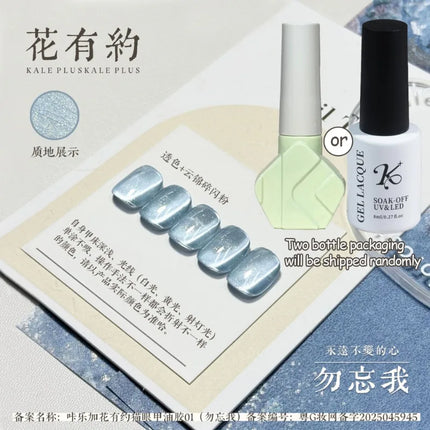 Vernis à ongles transparent Flower Ice en gel, couleur translucide cristal, vernis à ongles magnétique œil de chat, gel UV semi-permanent