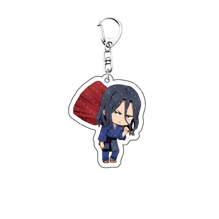 Anime WIND BREAKER 6cm acrylic Keychain key chain big stand brand Sakura-harusugita Keitaro  decoration key ring Gift