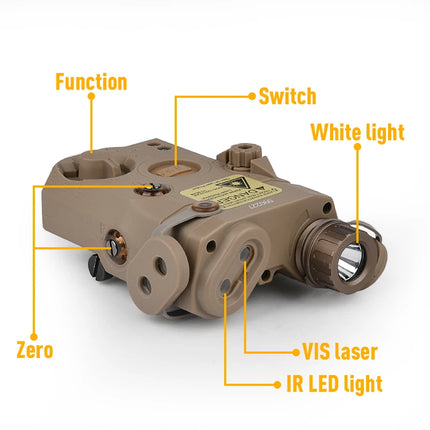 PEQ15 PEQ UHP Surefire M300 M600 Red Green Blue Nylon Flashlight LED Strobe laser AXON Dual Pressure Switch Accessories