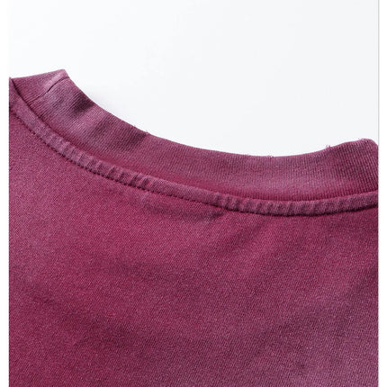 2026 summer washed T-shirt with pocket