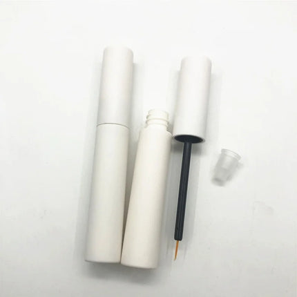 10/30/50/100pcs Empty 10ml Matte White Lip Gloss Tube Eyeliner /Mascara Tubes Eyelash Growth Liquid Tubes Makeup Container